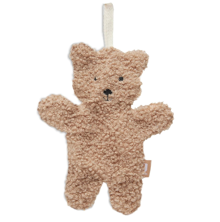 Jollein przytulanka do smoczka Teddy Bear Biscuit miś beżowy bez klipsa #zdjecie2