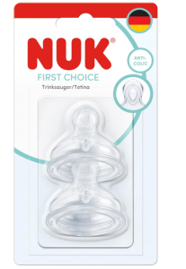 Smoczki do butelki NUK First Choice 6-18m 2szt silikon antykolkowe #zdjecie6