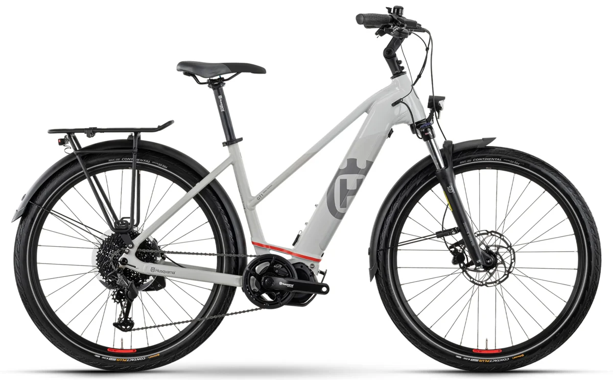 Rower miejski elektryczny Husqvarna Gran Tourer GT1 Lady 28" 55cm L Shimano #zdjecie5