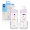 Butelki MAM Easy Active 330ml 2szt 4m+ smoczek rozmiar 2 liliowy tygrys #zdjecie1