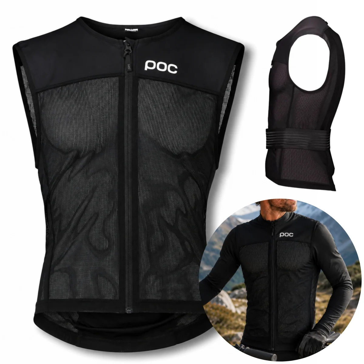 Ochraniacz kręgosłupa kamizelka POC Spine VPD Air Vest L Uranium Black #zdjecie10