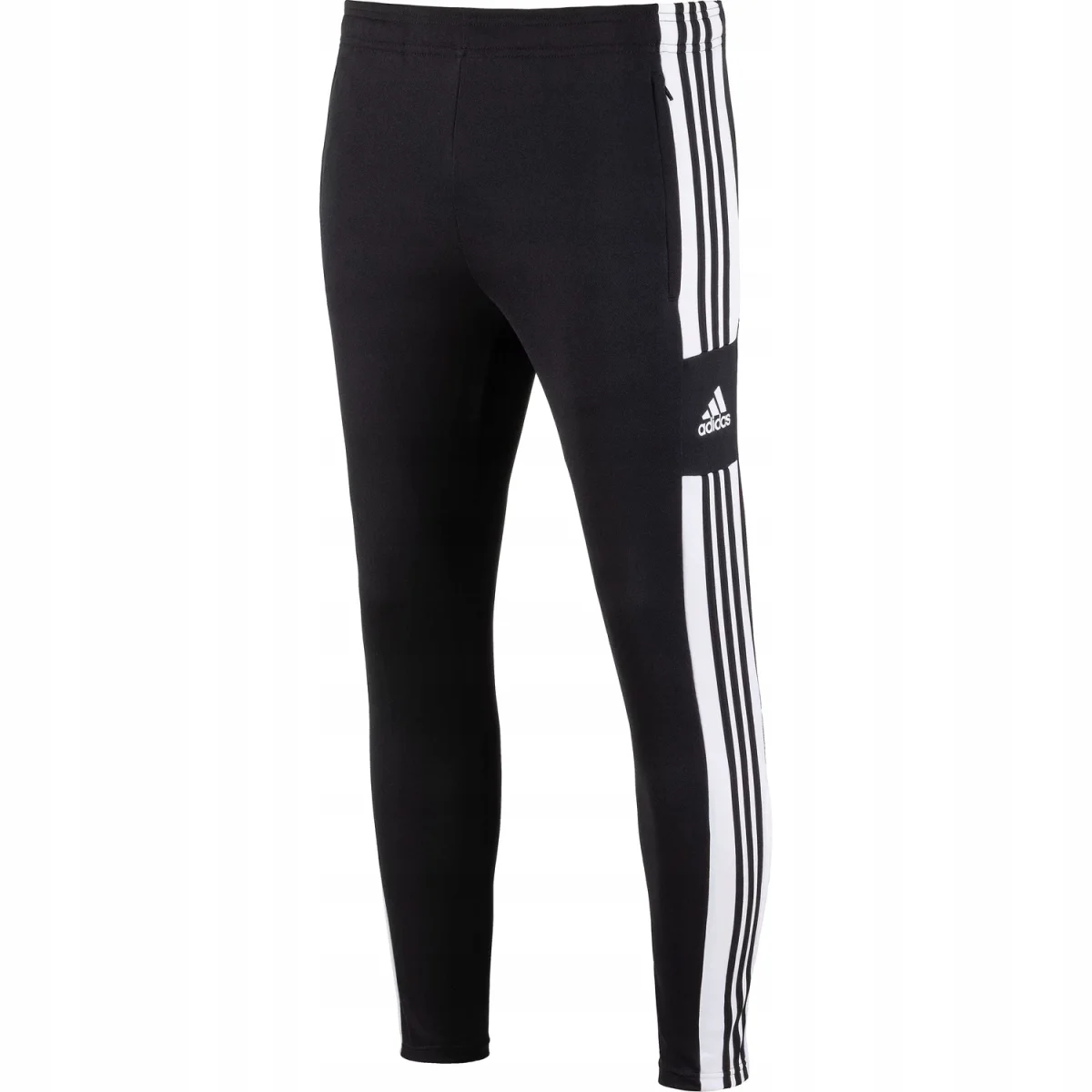 Spodnie Dresowe Męskie adidas Squadra 21 roz.M GK9545 Czarne Zwężane Zamki #zdjecie4
