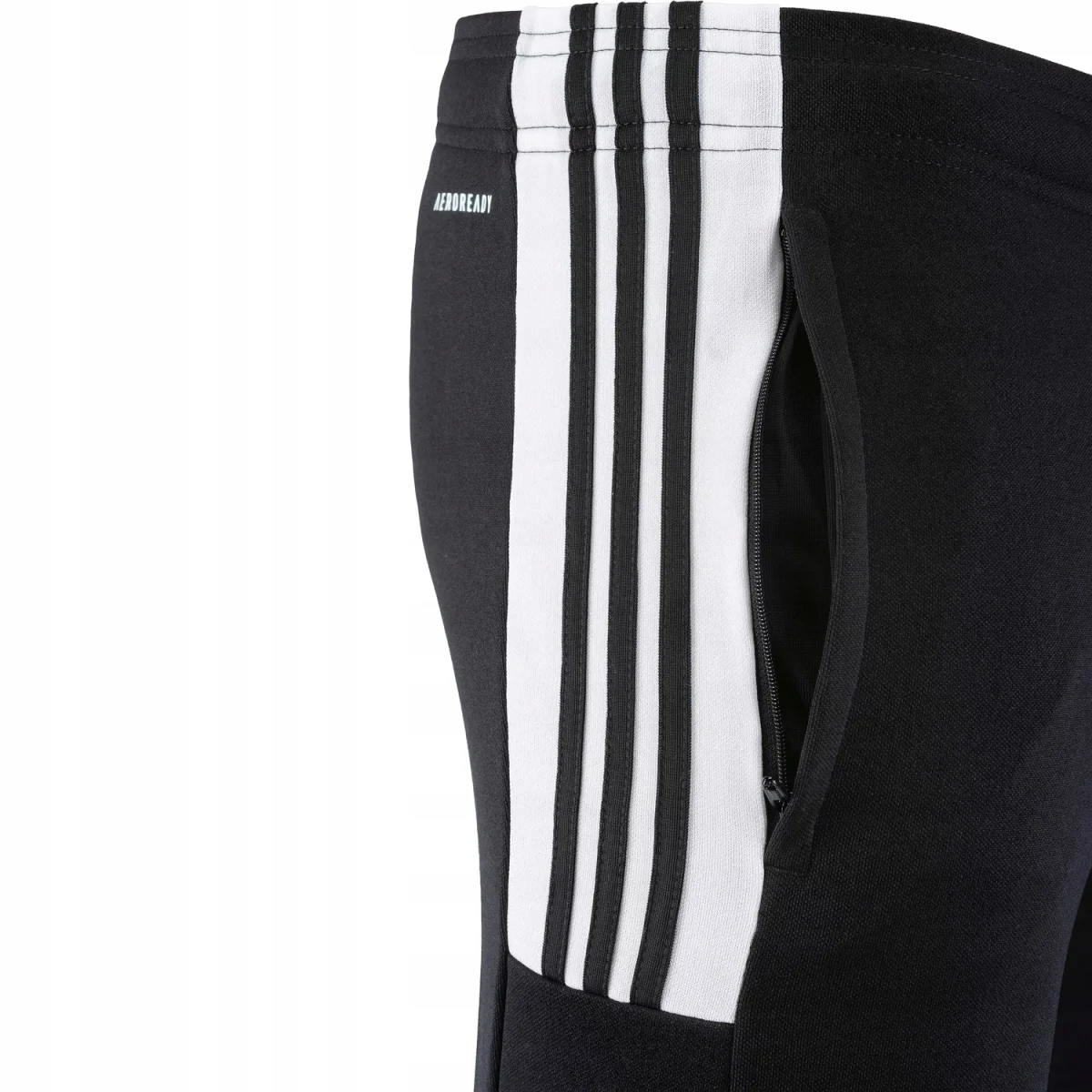 Spodnie Dresowe Męskie adidas Squadra 21 roz.M GK9545 Czarne Zwężane Zamki #zdjecie7