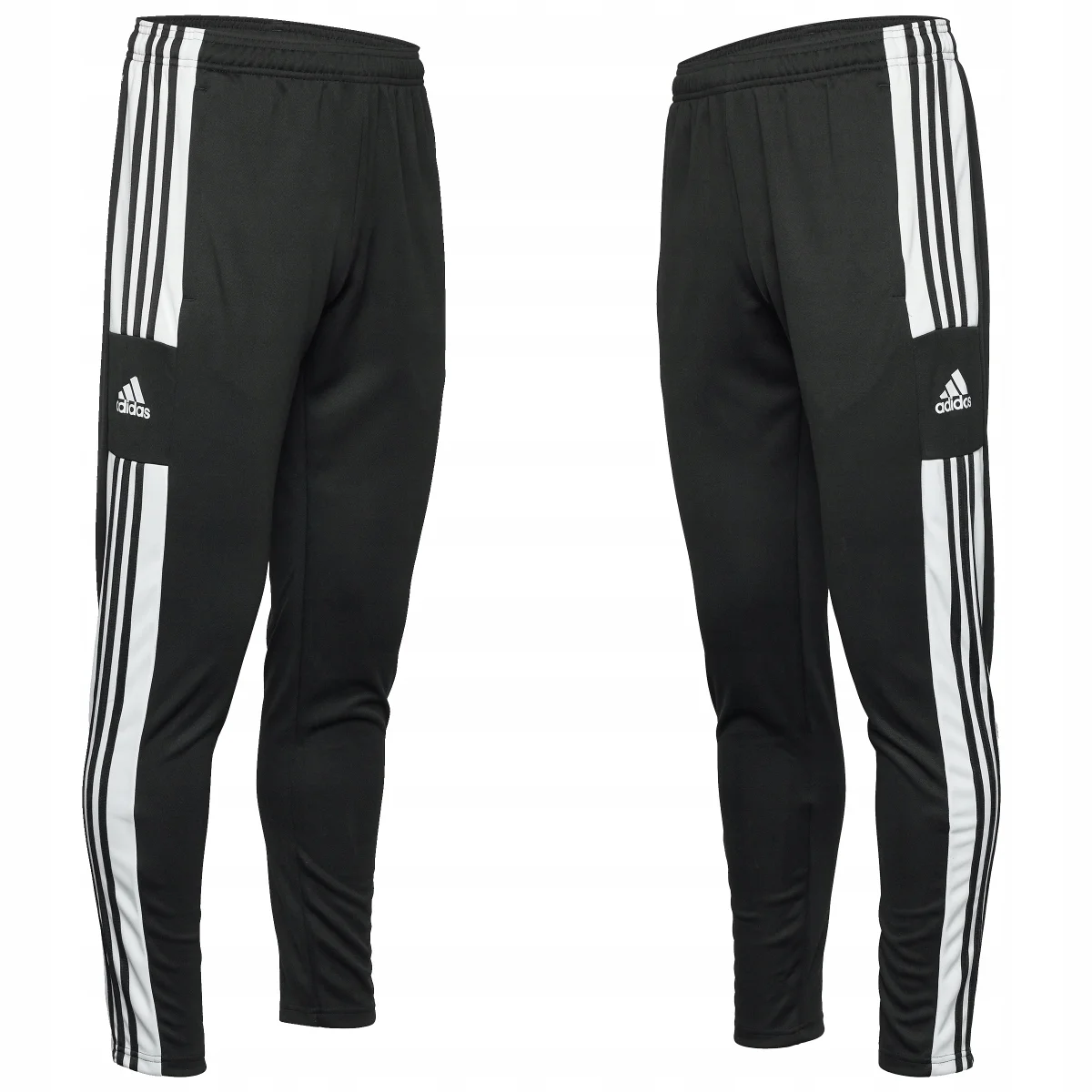 Spodnie Dresowe Męskie adidas Squadra 21 roz.M GK9545 Czarne Zwężane Zamki #zdjecie8