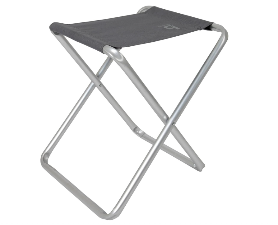 Taboret turystyczny Bo-Camp składany aluminium 40x40x46 cm do 80 kg szary #zdjecie4
