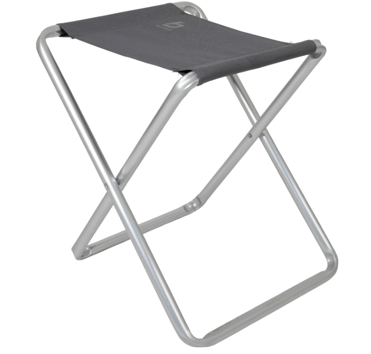 Taboret turystyczny Bo-Camp składany aluminium 40x40x46 cm do 80 kg szary #zdjecie6