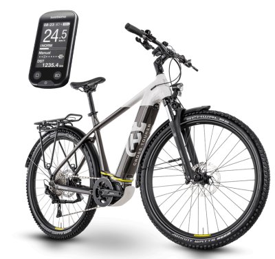 Rower elektryczny trekkingowy HUSQVARNA Cross Tourer CT2 Gent 27.5" L 55cm #zdjecie5