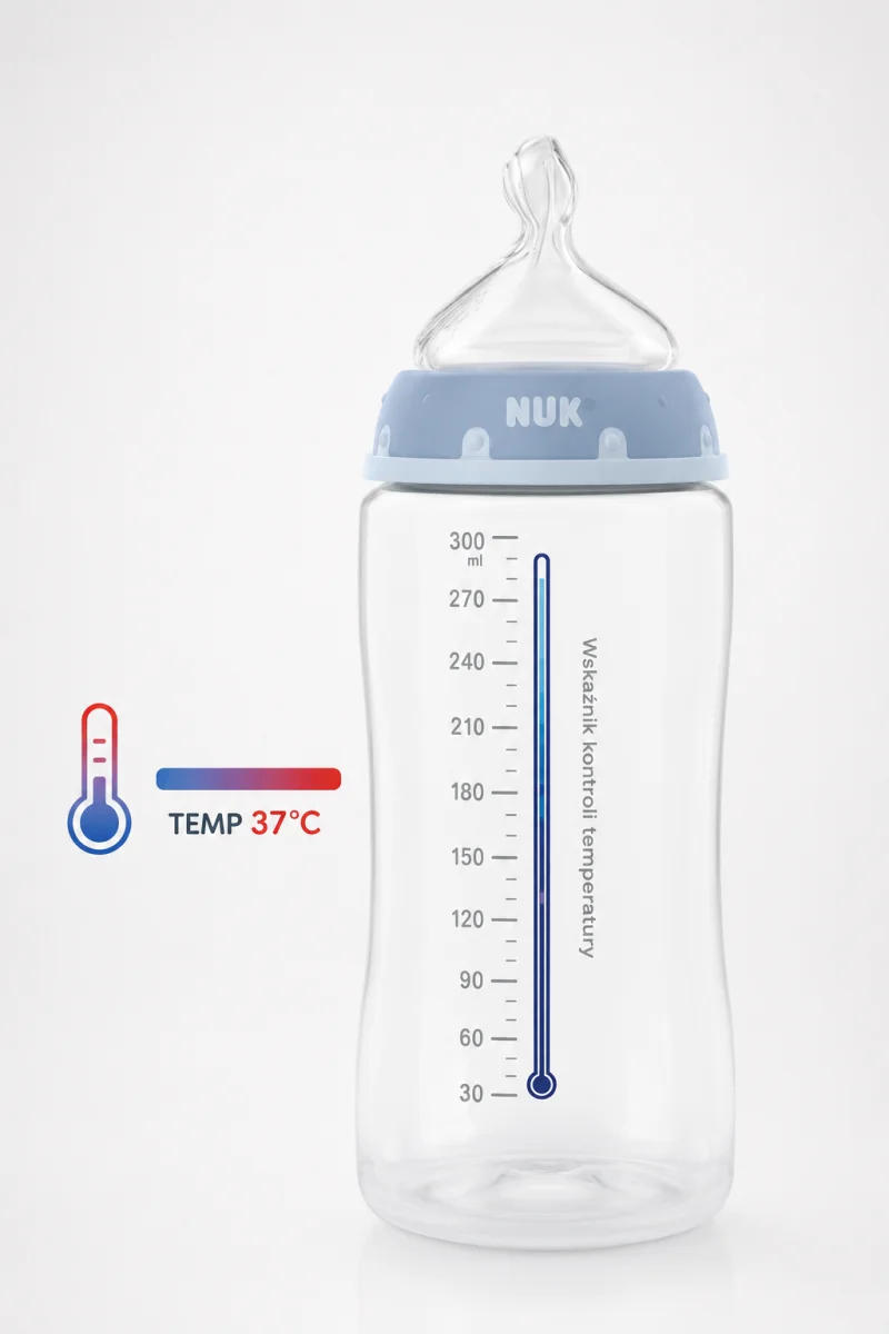Butelki NUK First Choice Zestaw 4szt 2x150ml 2x300ml Wieloryb Antykolkowe #zdjecie12