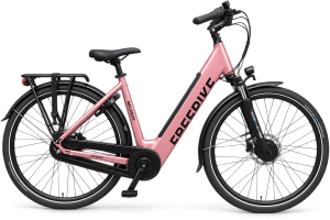 Rower elektryczny miejski Freebike Melrose 1.2 M pink 28" #zdjecie7