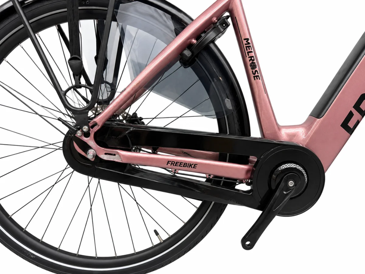 Rower elektryczny miejski Freebike Melrose 1.2 M pink 28" #zdjecie5