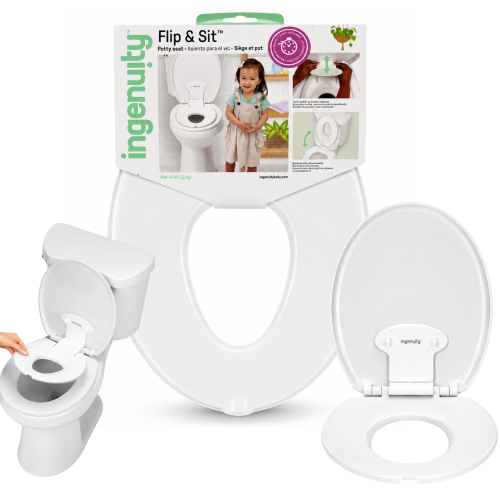 Nakładka na sedes dla dzieci Ingenuity Flip & Sit nauka toalety 18m+ #zdjecie1