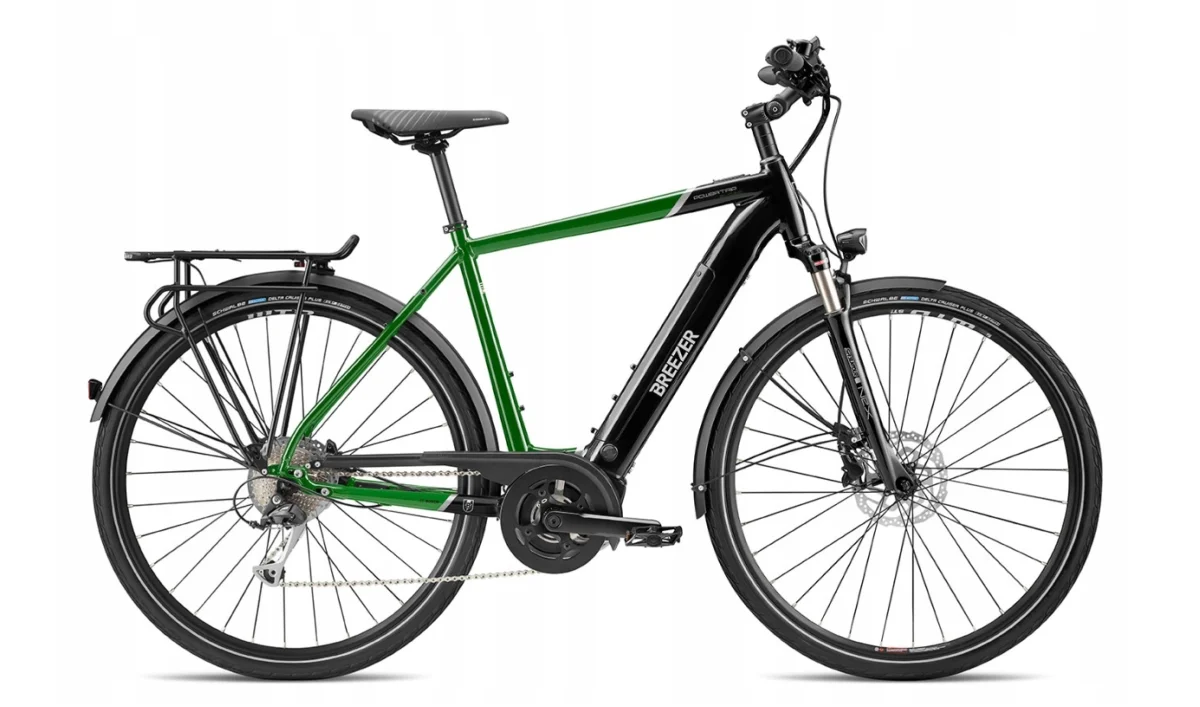 Rower elektryczny bicycle XL Powertrip Evo IG 2.3 +, XLBLACK/FOREST GREEN #zdjecie6