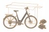 Rower elektryczny bicycle XL Powertrip Evo IG 2.3 +, XLBLACK/FOREST GREEN #zdjecie8