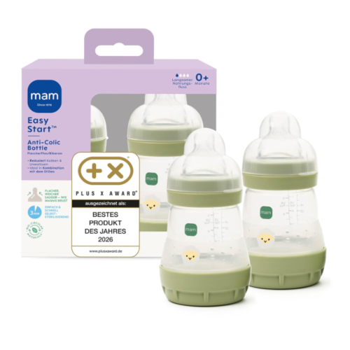 Butelka antykolkowa 2 szt MAM Easy Start Anti-Colic 160 ml 0m+ owca #zdjecie1