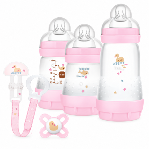 butelki antykolkowe MAM 3szt butelka Zestaw smoczek zawieszka 0m+ 160/260ml #zdjecie7