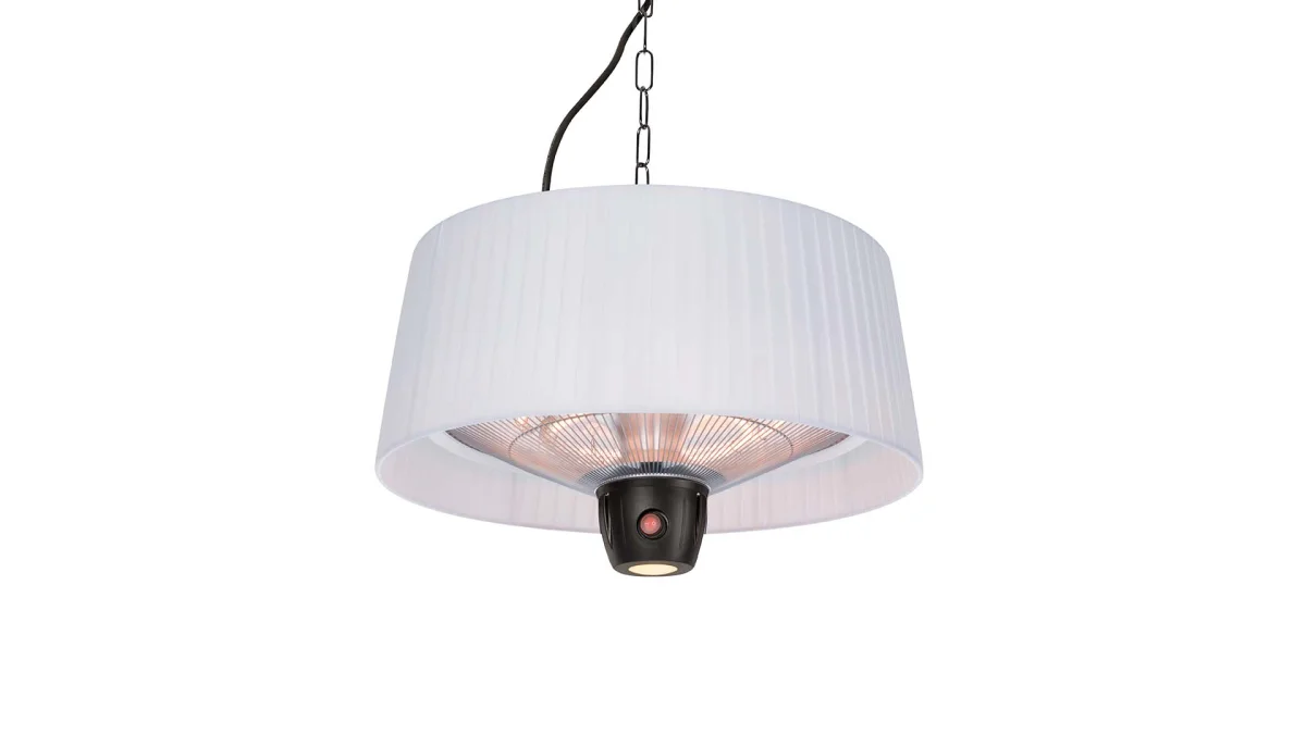 Lampa grzewcza wisząca Sunred 1500W promiennik podczerwieni z pilotem LED #zdjecie3