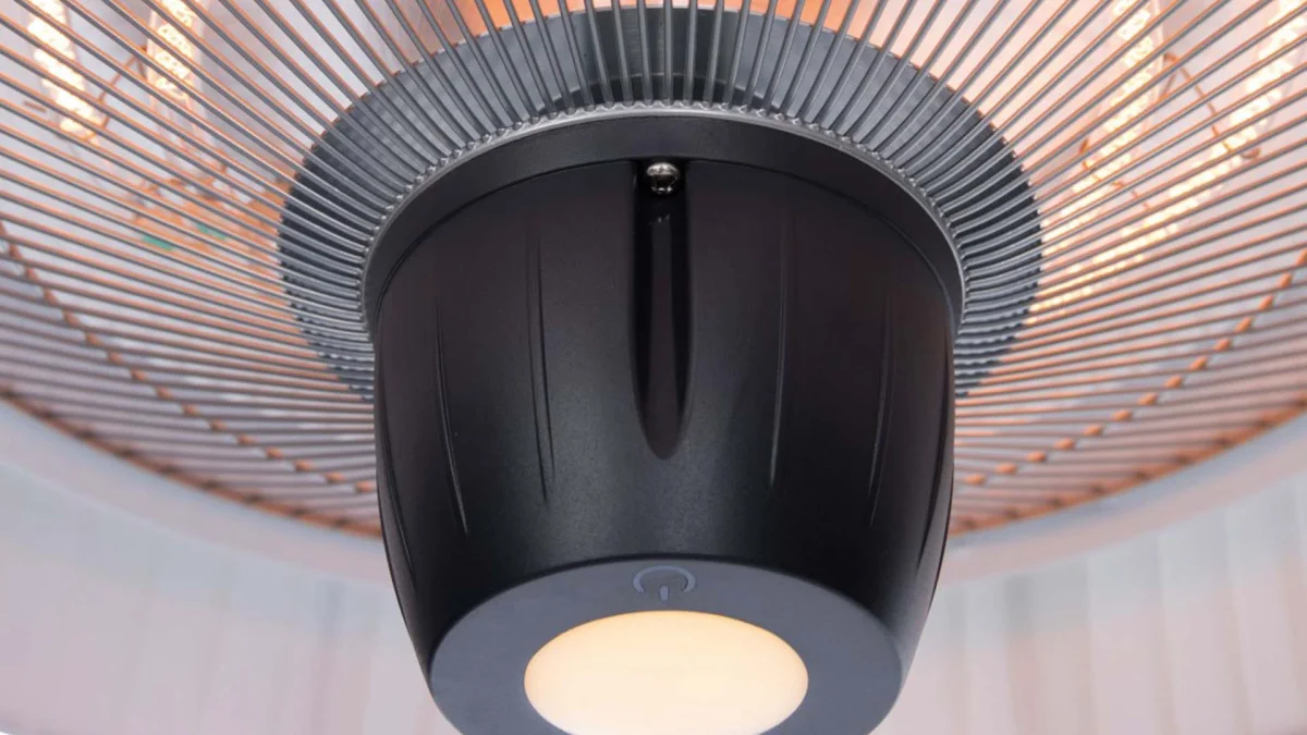 Lampa grzewcza wisząca Sunred 1500W promiennik podczerwieni z pilotem LED #zdjecie4