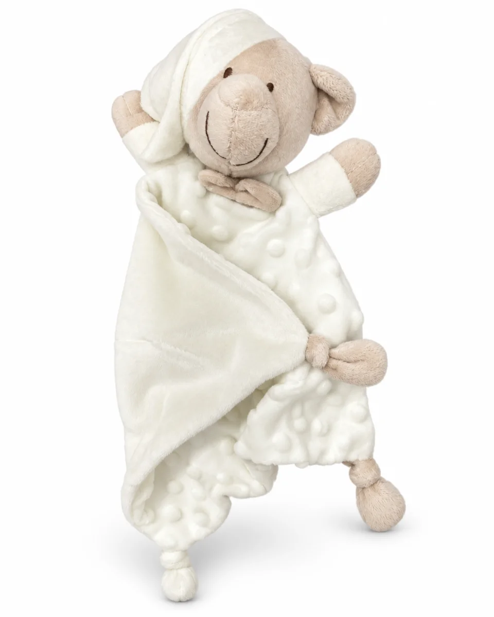 Doudou Miękki Kocyk Przytulanka dla Niemowląt Interbaby Miś Bear #zdjecie3