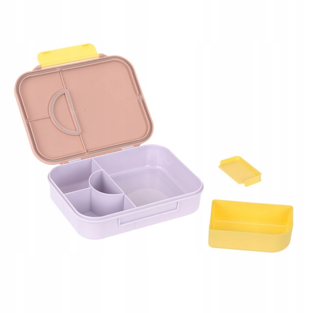 Lunchbox Lassig Bento śniadaniówka 3 komory przegroda różowy liliowy #zdjecie1