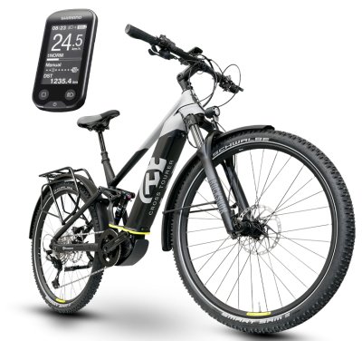 Rower elektryczny Husqvarna Cross Tourer 5 CT5 Shimano 27,5" 85Nm M 44cm #zdjecie3
