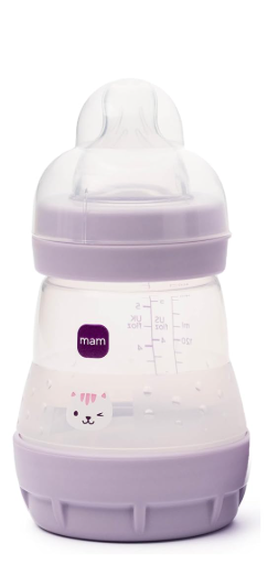 Butelka antykolkowa MAM Easy Start 130ml 0m+ samosterylizacja Fioletowa #zdjecie6