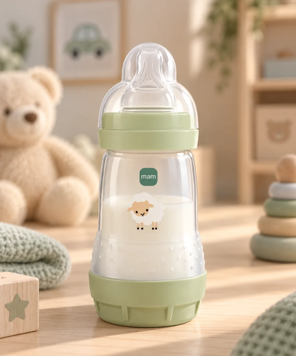 Butelki antykolkowe MAM Easy Start 160ml 2szt 0m+ smoczek 1 Zielone #zdjecie7