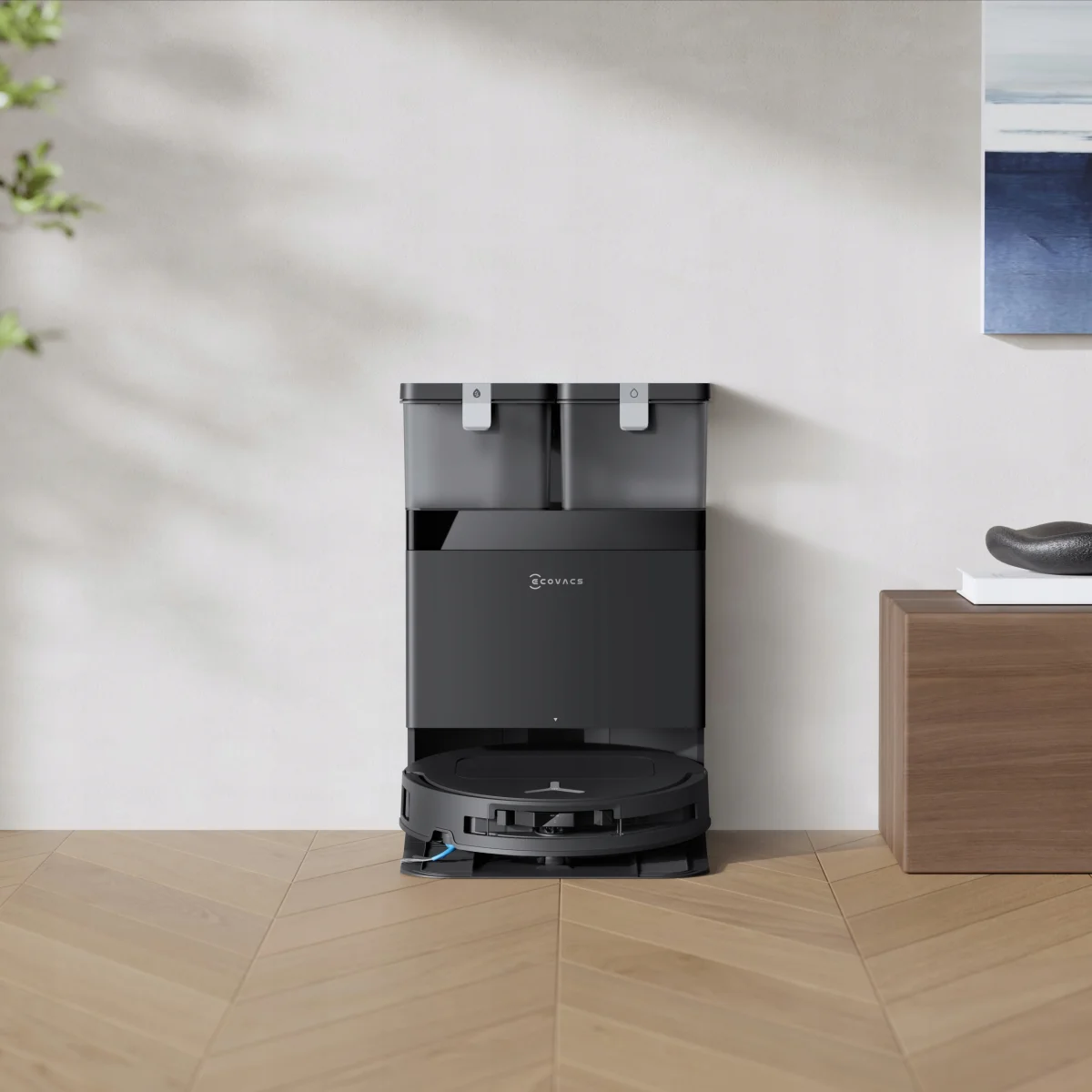 Ecovacs Deebot T50 Omni Gen 3 robot sprzątający mopujący 15000Pa czarny #zdjecie3