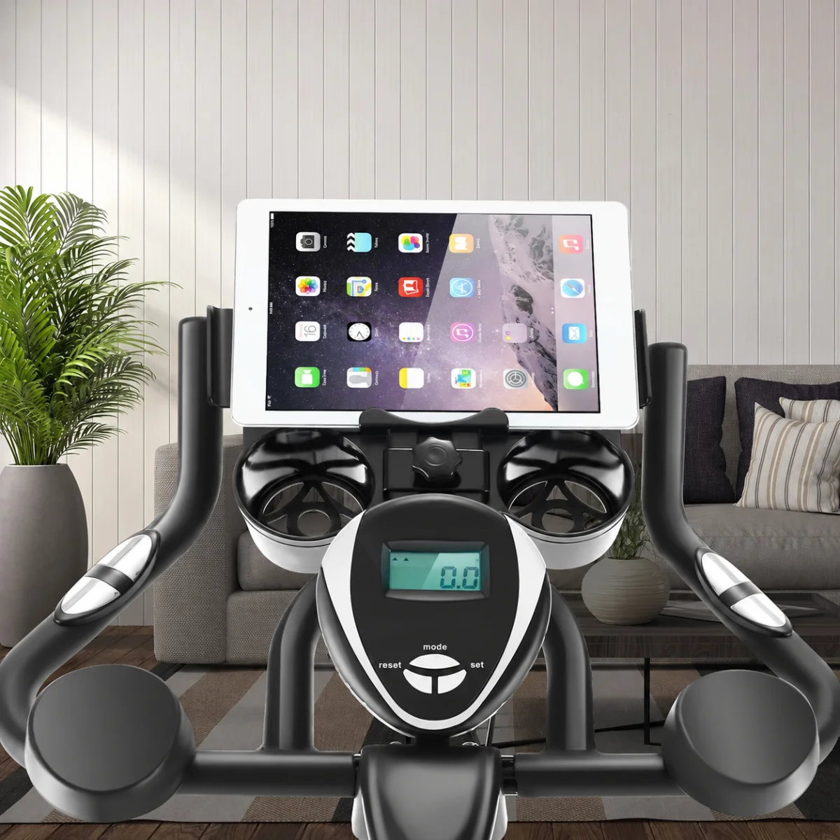 Rower Spinningowy ANCHEER Magnetyczny 150kg LCD Bluetooth App Puls Trening #zdjecie3