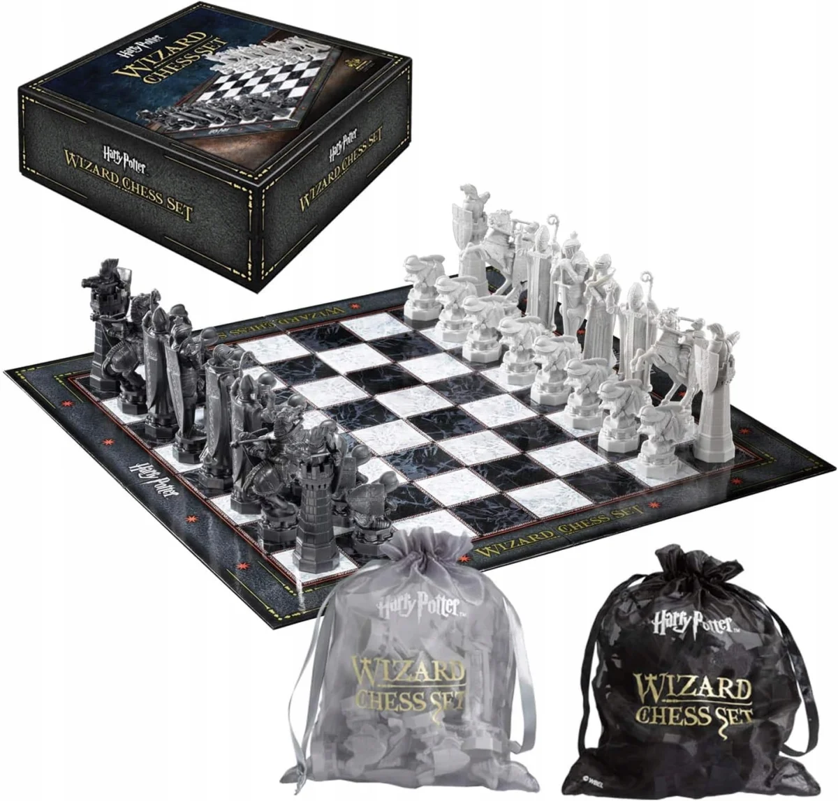 Szachy Harry Potter Hogwart zestaw Noble Collection