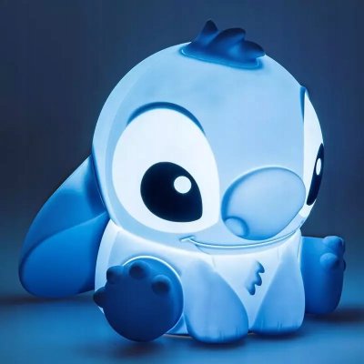 Lampka Stitch Disney Paladone silikonowa 15cm akumulator nocna dotykowa #zdjecie5