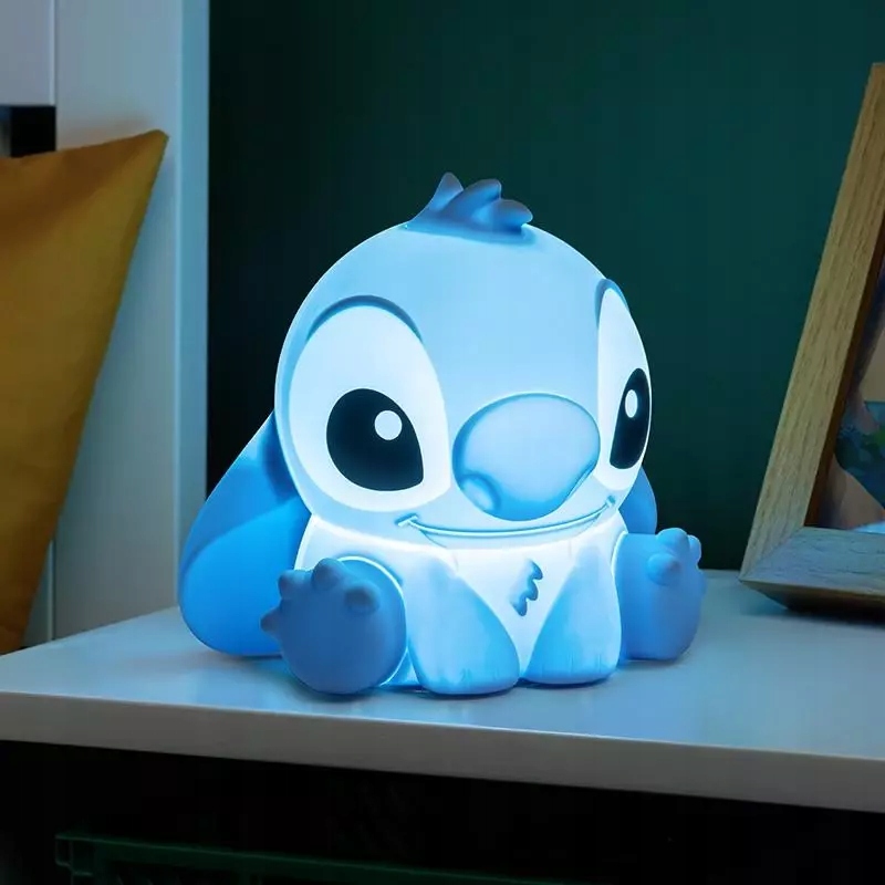 Lampka Stitch Disney Paladone silikonowa 15cm akumulator nocna dotykowa #zdjecie7