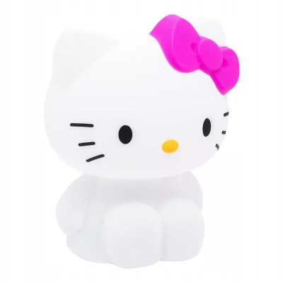 Lampka nocna Hello Kitty Paladone silikonowa akumulator dotykowa Sanrio #zdjecie1
