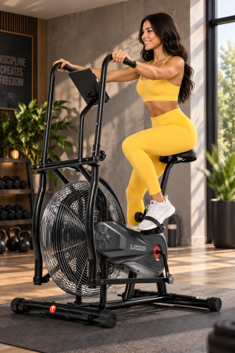 Rower Powietrzny Stacjonarny Lamar LHT 15 Treningowy Koło Powietrzne 110kg #zdjecie15