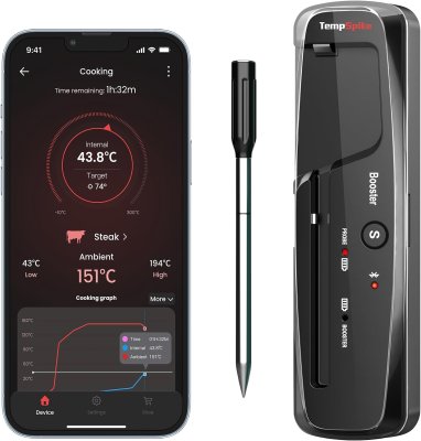 Termometr Do Grilla ThermoPro TP961 TempSpike 2 Sondy Bluetooth App 150m #zdjecie1