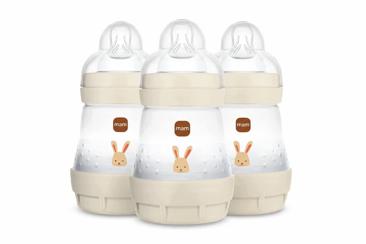 Butelki antykolkowe MAM Easy Start 160ml 3szt 0m+ przepływ 1 królik #zdjecie2