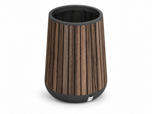 Donica Stożkowa Keter Deco Conic Mrozoodporna Rosewood Brąz Drewno UV #zdjecie1