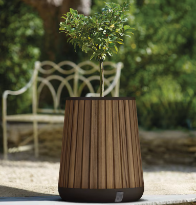 Donica Stożkowa Keter Deco Conic Mrozoodporna Rosewood Brąz Drewno UV #zdjecie3