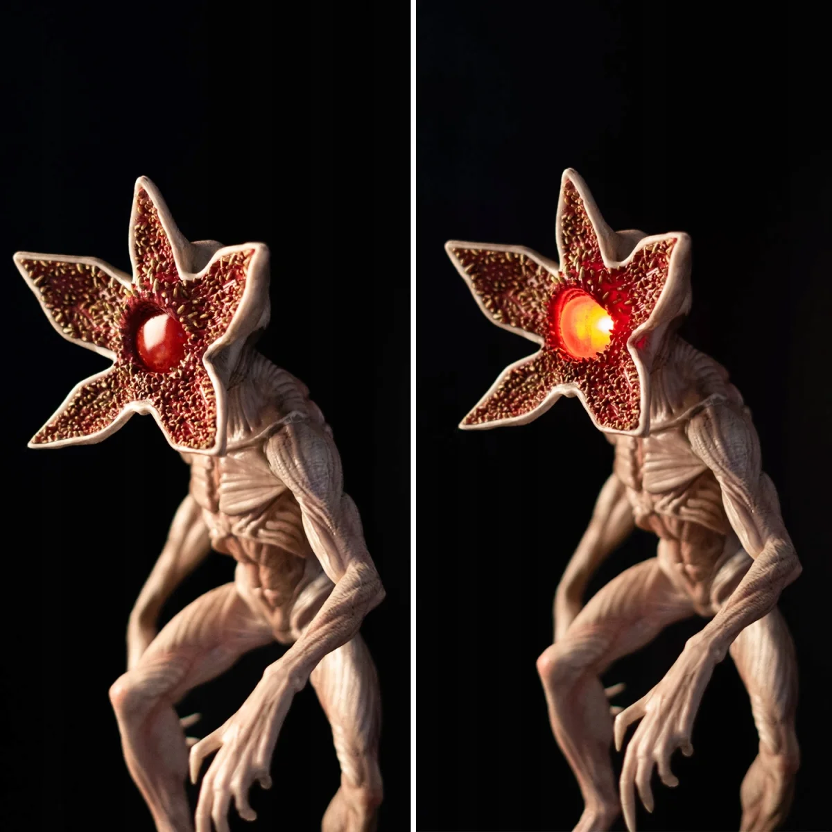 Lampka Stranger Things Demogorgon czerwona dotykowa USB-C obrotowa głowa #zdjecie6