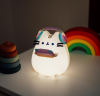Lampka Pusheen Gamer 16cm biała USB-C bateryjna kot licencjonowana nocna #zdjecie9