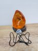 Lampka Jurassic Park bursztyn z komarem 13cm ciepłe światło USB-C żywica #zdjecie3