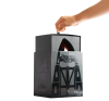 Lampka Jurassic Park bursztyn z komarem 13cm ciepłe światło USB-C żywica #zdjecie9
