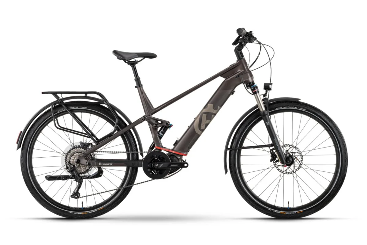 Rower elektryczny Husqvarna Gran Tourer GT4 48cm 27,5" XL Shimano EP6 85Nm #zdjecie4