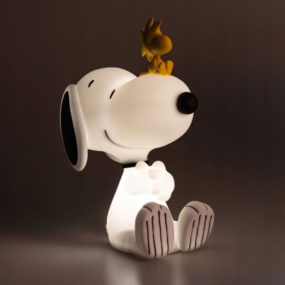 Lampka Snoopy Woodstock Peanuts 27cm ciepłe światło USB-C Grupo Erik #zdjecie3