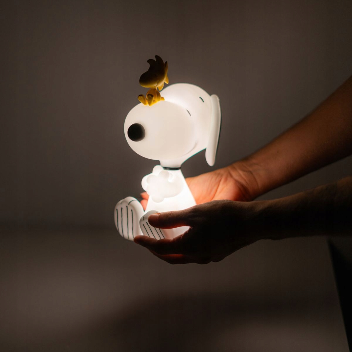 Lampka Snoopy Woodstock Peanuts 27cm ciepłe światło USB-C Grupo Erik #zdjecie7