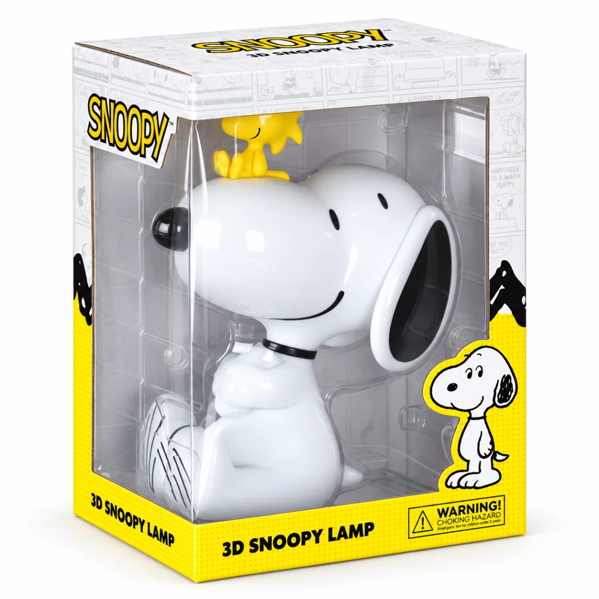 Lampka Snoopy Woodstock Peanuts 27cm ciepłe światło USB-C Grupo Erik #zdjecie8