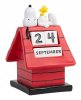 Kalendarz wieczny 3D Snoopy buda Peanuts żywica ręcznie malowany 15cm #zdjecie2