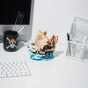 Kalendarz wieczny 3D One Piece Going Merry statek Netflix 5 klocków PVC #zdjecie6