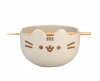 Miska do ramenu Pusheen kamionka 900ml pałeczki bambusowe zmywarka kot #zdjecie1
