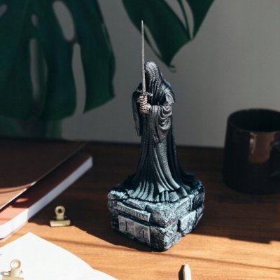 Kalendarz wieczny 3D Władca Pierścieni Nazgul 23cm żywica ręcznie malowany #zdjecie7