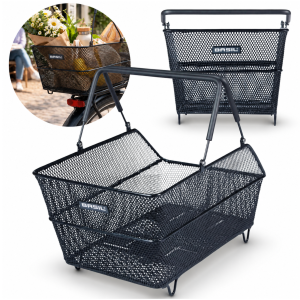 Kosz rowerowy Basil Cento Multi System NX czarny tylny MIK Racktime 21L #zdjecie7